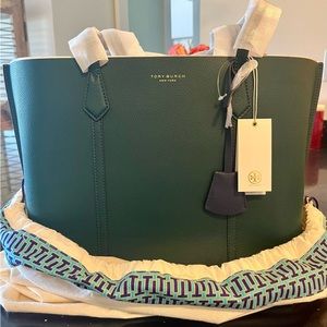 Tory Burch Perry Triple-Compartment Tote